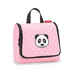 Reisenthel toiletbag WH Waschtasche Kulturbeutel Kosmetikbeutel Reisezubehör, Panda dots pink (3072) von reisenthel