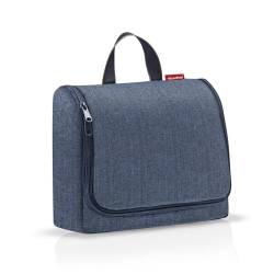 Toiletbag XL Ferringbone Dunkelblau, Dunkelblau, ESTÁNDAR, Casual von reisenthel