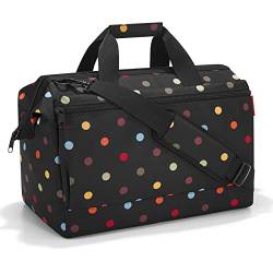 reisenthel Allrounder L Pocket Vielseitige Doktortasche für Reise, Arbeit und Freizeit Mit praktischer Trolley-Aufsteckfunktion, Farbe:dots von reisenthel