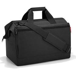 reisenthel Allrounder L Pocket Vielseitige Doktortasche für Reise, Arbeit und Freizeit Mit praktischer Trolley-Aufsteckfunktion, Farbe:schwarz von reisenthel