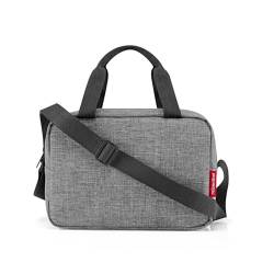 reisenthel coolerbag-to-go Twist Silver - Kleine Lunch-Kühltasche zum Umhängen –Ideal für Picknicks, das Büro und unterwegs von reisenthel