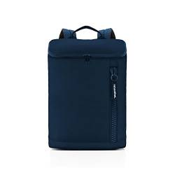 reisenthel overnighter-backpack M - sportlich-eleganter Rucksack, Laptopfach, wasserabweisend, Farbe:dark blue von reisenthel