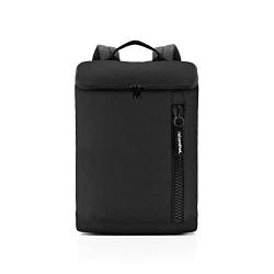 reisenthel overnighter-backpack M - sportlich-eleganter Rucksack, Laptopfach, wasserabweisend, Farbe:schwarz von reisenthel