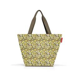 reisenthel shopper – Geräumige Shopping Bag und edle Handtasche in einem – Aus wasserabweisendem Material, Farbe:viola yellow von reisenthel