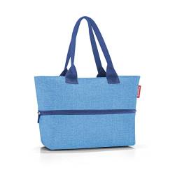 reisenthel shopper e1 - Großraumtasche aus hochwertigem Polyestergewebe, Farbe:twist azure von reisenthel