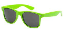 RetroUV® - Sonnenbrille im klassischen Stil UV400, Grün Einheitsgröße von retroUV