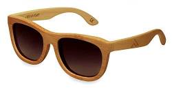 Holz Sonnenbrille Overseer Wheat von retrostiel