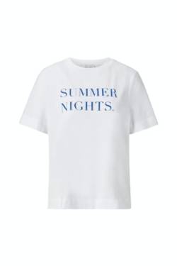 Rich & Royal Easy Fit T-Shirt Summer Nights prin azzure Blue - S von rich&royal