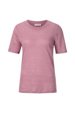 Rich & Royal Linen T-Shirt in Rosa, Größe L von rich&royal