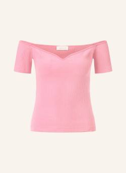 Rich&Royal Off-Shoulder-Shirt pink von rich&royal