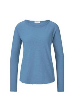 Rich & Royal Organic Heavy Jersey Longsleeve in Blau, Größe S von rich&royal