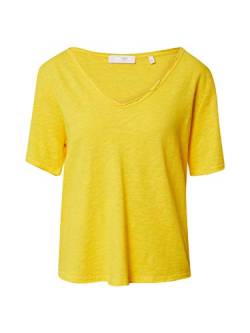rich&royal Damen Schweres Jersey T-Shirt, Gelb (Spring Gold 337), XS von rich&royal