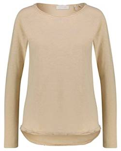 rich & royal Organic Heavy Jersey Longsleeve, creme(caffeelatte), Gr. L von rich&royal