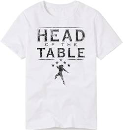 Roman Reigns Head of The Table Authentic T-Shirt, weiß, L von rinde