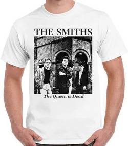 The Smiths The Queen is Dead Rock Band Cooles Vintage Retro Vintage T-Shirt, weiß, L von rinde