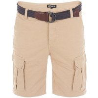 riverso Cargoshorts Herren Shorts RIVJakob Regular Fit Bermudashorts mit Gürtel von riverso