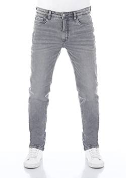 riverso Herren Jeans Hose RIVChris Straight Fit Jeanshose Baumwolle Denim Stretch Grau w29, Farbe:Grey Denim (23000), Größe:29W/34L von riverso