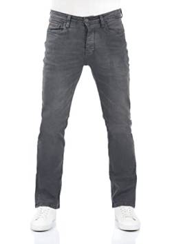 riverso Jeans Herren Bootcut RIVFalko Denim Stretch Grau w29, Farbe:Grey Denim (G121), Größe:29W / 32L von riverso