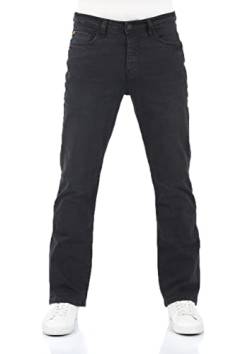 riverso Jeans Herren Bootcut RIVFalko Denim Stretch Schwarz w36, Farbe:Black Denim (B122), Größe:36W / 30L von riverso