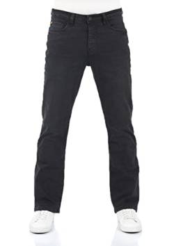 riverso Jeans Herren Bootcut RIVFalko Denim Stretch Schwarz w38, Farbe:Black Denim (B122), Größe:38W / 30L von riverso