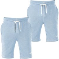 riverso Sweatshorts Herren Shorts RIVMike 2er Pack Regular Fit Bermudashorts aus pflegeleichter Baumwollmischung von riverso