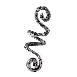 rockible Elegante Silber Haarnadel für Damen - Festliche Frisur Accessoire, Silber, 3,5 cm von rockible