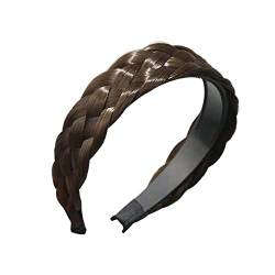 rockible Geflochtenes Haarband für Damen - Stilvolles Kopfschmuck für Frauen, BRAUN von rockible