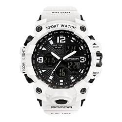 rorios Damen Uhren Digital Quarz Armbanduhren Wasserdicht Sportuhr Militär Uhren mit Alarm Timer Elektronische Multifunktions Uhr für Damen von rorios