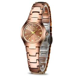 rorios Fashion Elegant Quartz Watches Stainless Steel Band Wrist Watch for Girl/Women von rorios