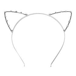 ROSENICE Stirnband Katzenohren Form mit Strass für Maskerade Weihnachten Party von rosenice