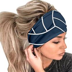 Damen Mode Ball Print Elastisches Stirnband - Damen Haarband Kopfwickel Haarband Bandana Stirnband Für Sport Tägliche Mode Outfits Damenmode Stirnbänder Kopftücher Haarschmuck Athletisch von routinfly