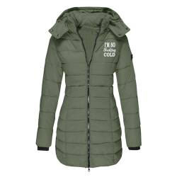 Damen Wintermantel Warmer Steppmantel Mit Abnehmbarer Kapuze Damen LäSsige Winterjacke Mit Kapuze Softshell Jacke Dicke Warme Outdoor Jacke Leichte Daunenjacke ReißVerschluss Thermo Puffer Jacke von routinfly