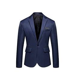 Jacke Anzug Herren Hochzeit DüNn Plus GrößEn Anzug Jacke Business Sommer Jacke Anzug Schlank Modern Anzug Jacke Sportlich Freizeit Anzug Blazer Revers Formelle Herrenmode LäSsig ÜBergangsjacke von routinfly