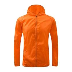 routinfly Regenjacke Damen Herren Atmungsaktiver Wasserdichter Regenmantel Fahrradjacke Leichte Winddichte Funktionsjacke Outdoor Jacke ÜBergangsjacke Sweatjacke Mit Kapuze Zum Wandern Trekking von routinfly