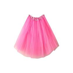 routinfly Tüllrock Damen Karneval Kostüm Kurz Ballet Tanzkleid 50er Petticoat Tutu Unterrock Party Ballkleid Abendkleid Mädchen tütü Unterrock Abendkleid von routinfly