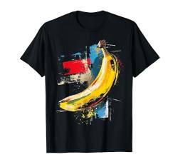 Kunstwerk Obst Motiv Banane Art T-Shirt von @rtY