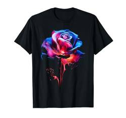 Rose Lover Artwork Grafik Flower Art Rose T-Shirt von @rtY