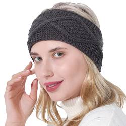 Winter Stirnband Damen Haartuch Wrap Turban Bad Duschkopf Handtuch mit Knöpfen Schnelltrockner Trockenes Haar Hut für Bad Dusche Schweißbänder Neon Frauen Einfarbig Tuch Knoten Satin von rtdgcv