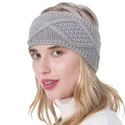 Winter Stirnband Damen Haartuch Wrap Turban Bad Duschkopf Handtuch mit Knöpfen Schnelltrockner Trockenes Haar Hut für Bad Dusche Schweißbänder Neon Frauen Einfarbig Tuch Knoten Satin von rtdgcv