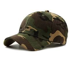 ruicheng Camouflage Cap Basecap Herren Sommer Outdoor Sport Jagd Baseball Kappe Trucker Cap (Armee grün) von ruicheng