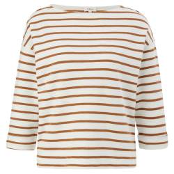 s.Oliver Damen  3/4 Arm Pullover brown stripes 42 von s. Oliver