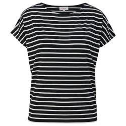 s.Oliver Damen T-Shirt black stripes XS von s. Oliver