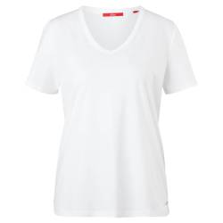 s.Oliver Damen T-Shirt white basic 36 von s. Oliver