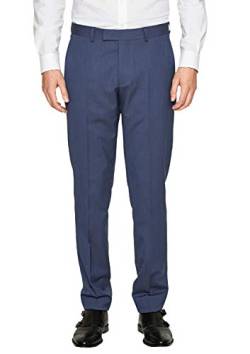 S.Oliver Black Label Herren Hose 02899734424, Blau (Royal Blue Dots 56M5), 44 von s.Oliver BLACK LABEL