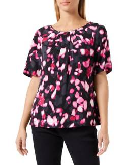 s.Oliver BLACK LABEL Bluse Kurzarm mit Allover Print von s.Oliver BLACK LABEL