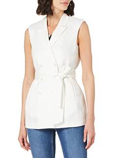 s.Oliver BLACK LABEL Damen 150.10.105.15.155.2064710 Blazer, White, 42 von s.Oliver BLACK LABEL