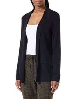 s.Oliver BLACK LABEL Damen Cardigan Strickjacke, Grey/Black, 42 EU von s.Oliver BLACK LABEL