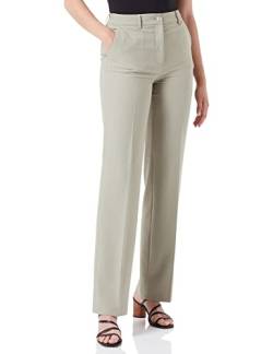 s.Oliver BLACK LABEL Damen Hose lang, Light Khaki (7800), 46 REG von s.Oliver BLACK LABEL