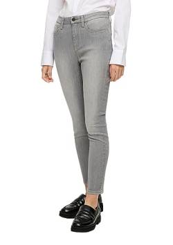 s.Oliver BLACK LABEL Damen Jeans-Hose Slim Leg Izabell Grey 38 von s.Oliver BLACK LABEL