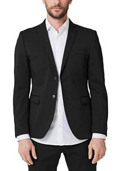 s.Oliver BLACK LABEL Herren 02.899.54.4475 Anzugjacke, Schwarz, (Herstellergröße: 48) von s.Oliver BLACK LABEL